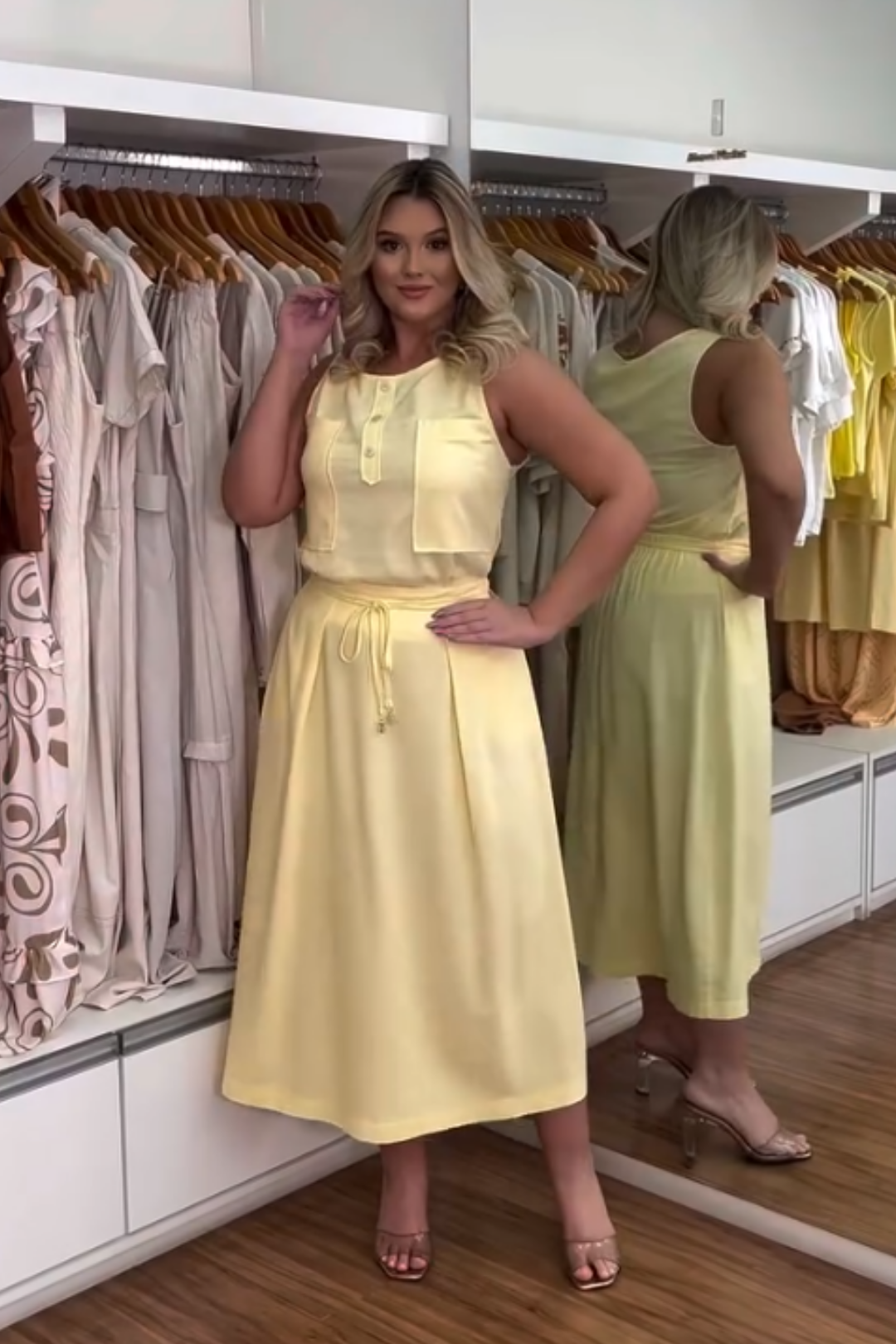 1445 | Conjunto Midi Patrícia - Viscolinho Premium ✨